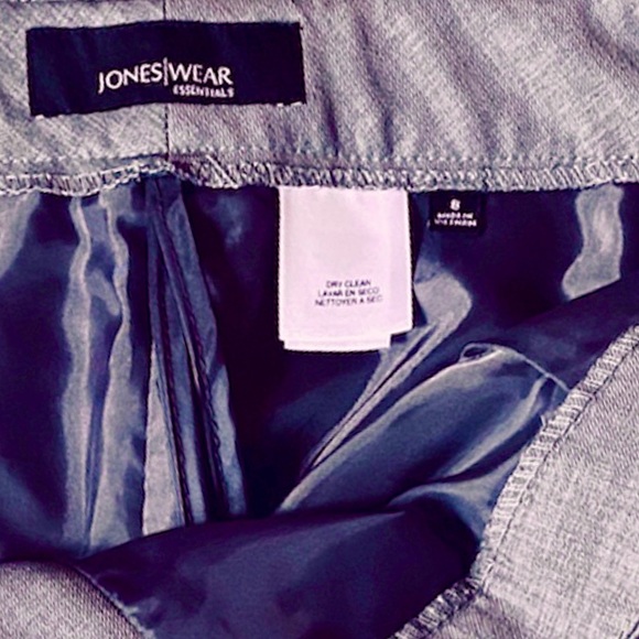 Jones Wear Essentials Dress Pants , Women Career Wear Slacks , Women Trousers - Picture 7 of 11